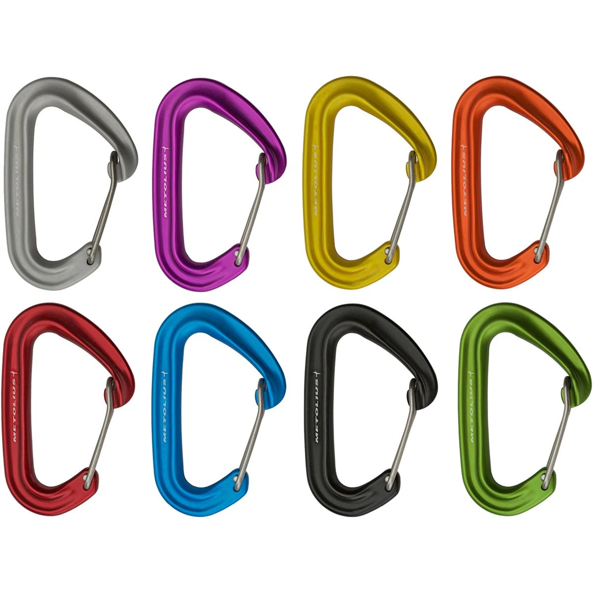 Metolius F.S. Mini II Jet Carabiner Set - 6-Pack 1 Metolius F.S. Mini II Jet Carabiner Set - 6-Pack