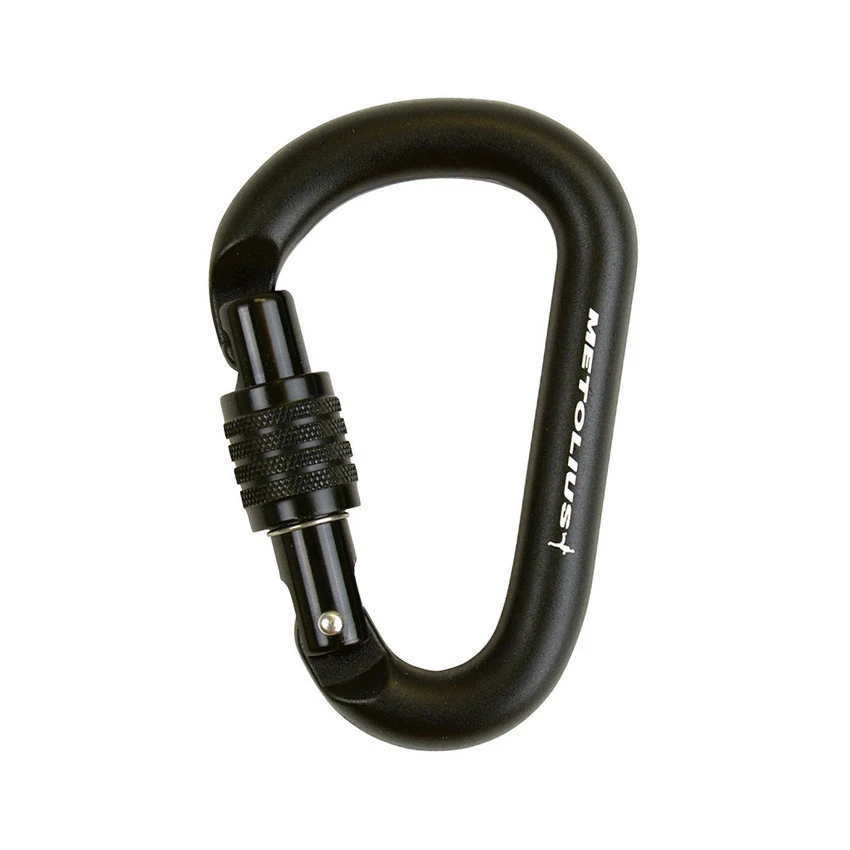 Metolius Element Screw Gate - Black 1 Metolius Element Screw Gate - Black
