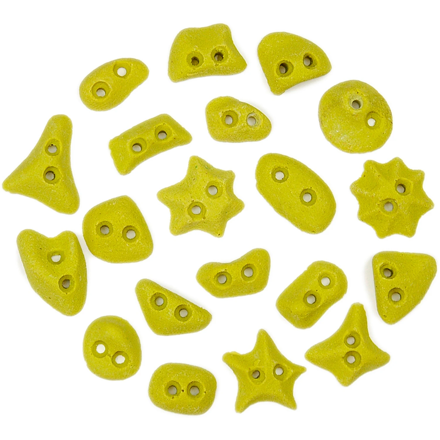 Metolius Screw On Footholds 20 Pk. Climbing Hold 1 Metolius Screw On Footholds 20 Pk. Climbing Hold