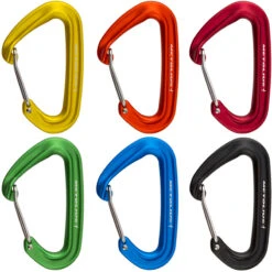 Metolius Bravo II Wiregate 6-Pack Carabiner