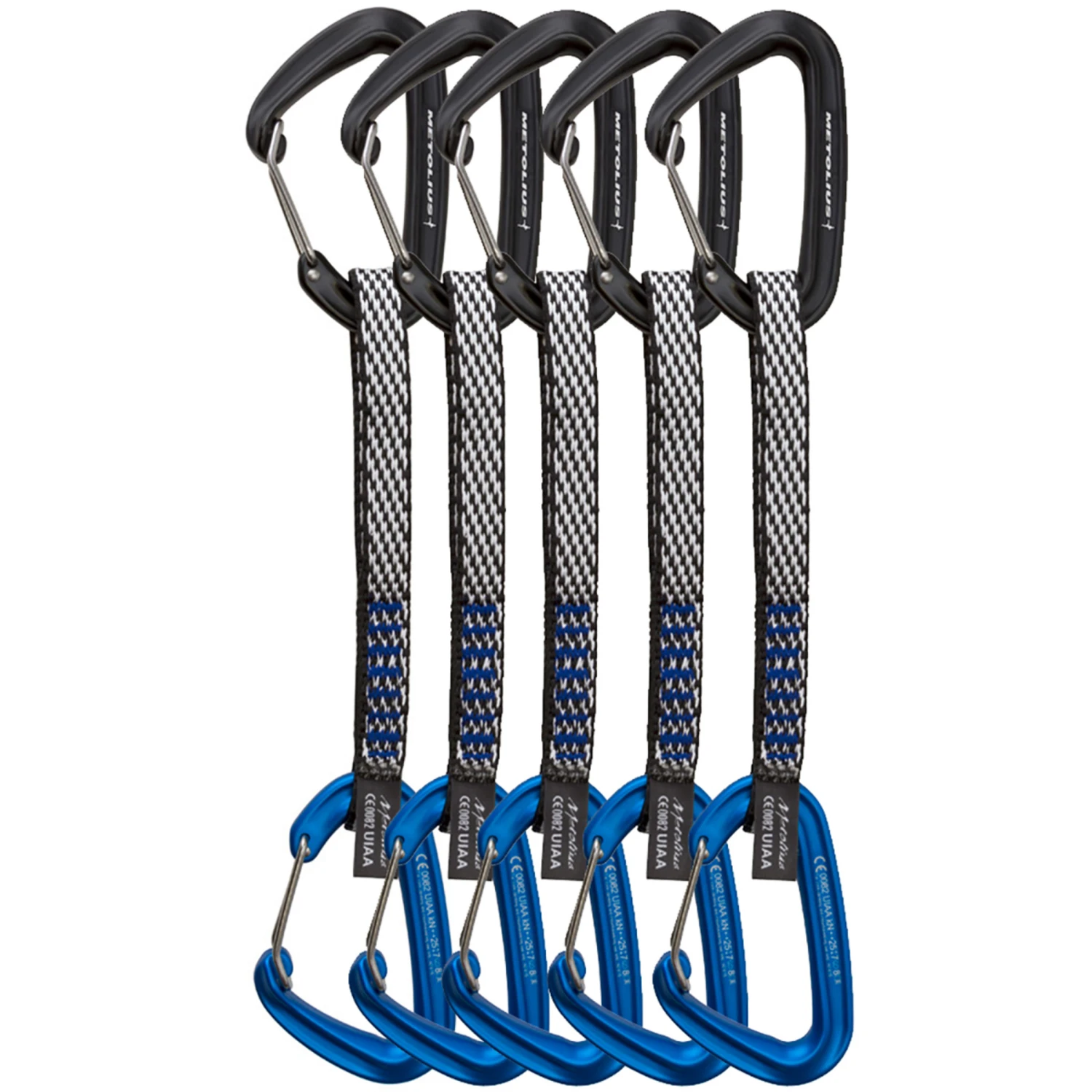 Metolius Bravo II Wiregate Expressset 5er Packs 1 Metolius Bravo II Wiregate Expressset 5er Packs